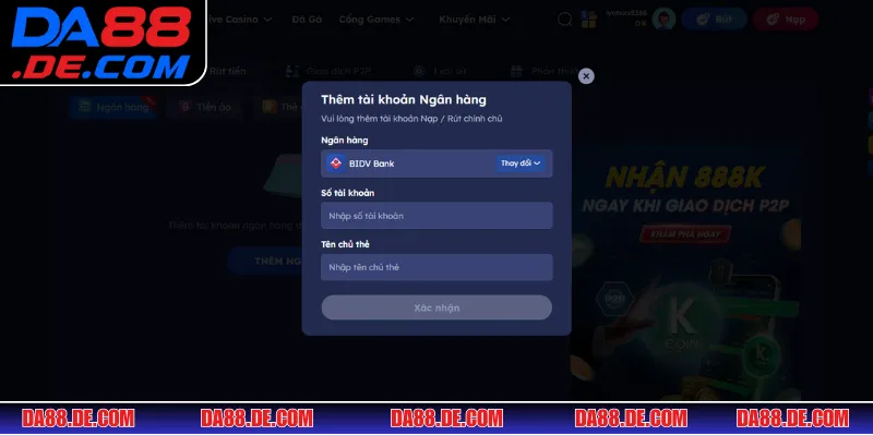 Bổ sung thêm tài khoản phụ để phòng ngừa xảy ra sự cố