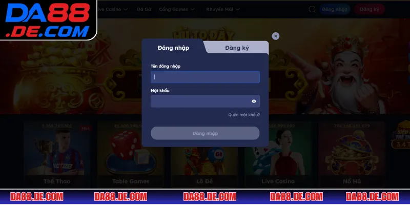 Quy trình truy cập tài khoản ngay trên ứng dụng di động